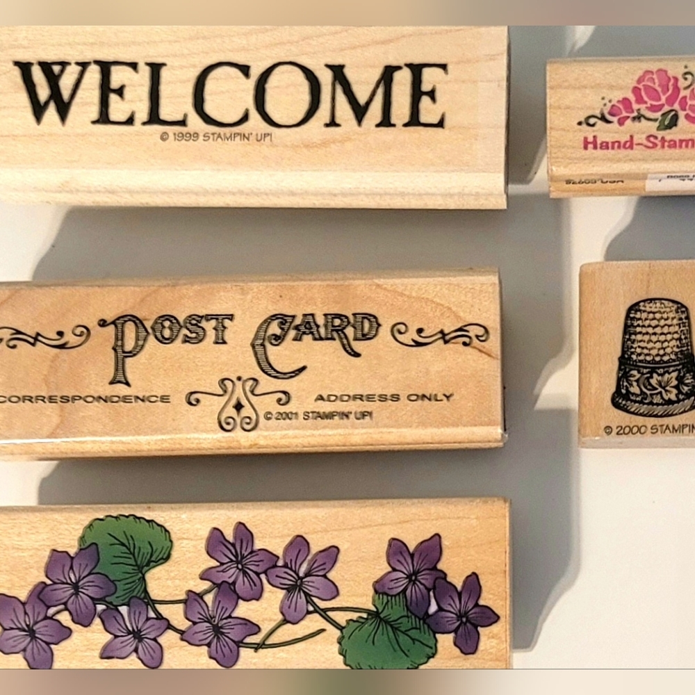 Stampin' Up Welcome, Sayings & Flowers